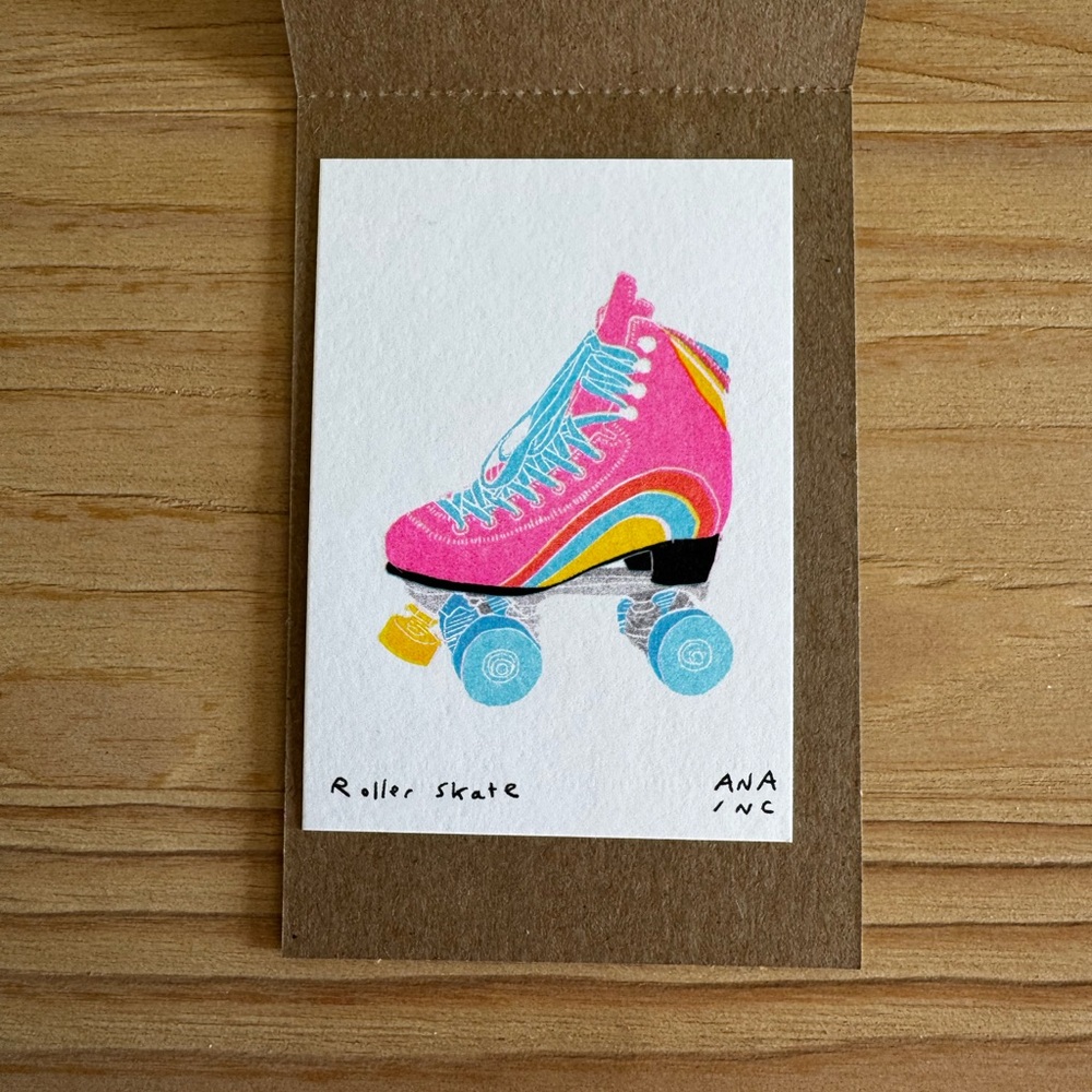 Inciardi Vending Machine Roller Skate Print